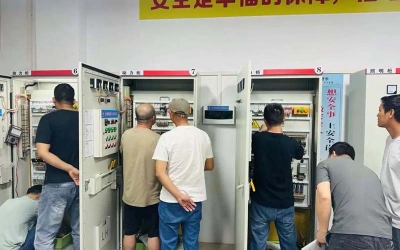 低壓電工實操教學現場二