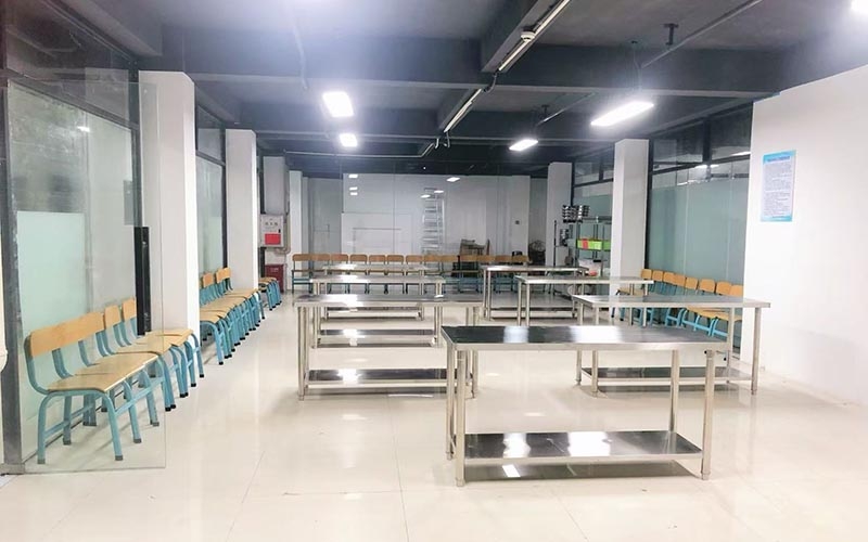 面點師實操室一角